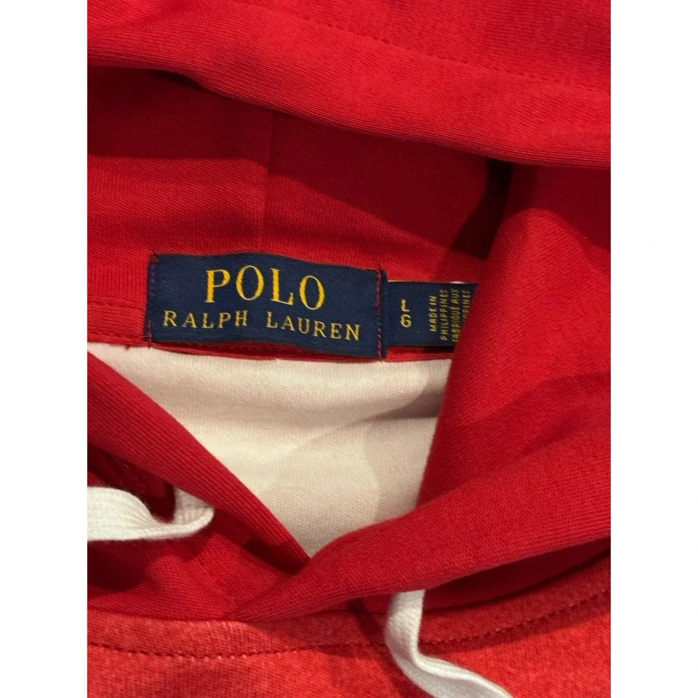 Polo Ralph Lauren Stadium Color Block Ombre Serape Beacon Hoodie Large Rare